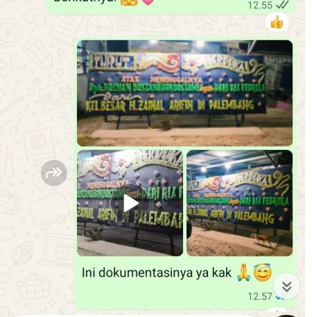 Pengiriman Papan Bunga Duka Mangga Besar