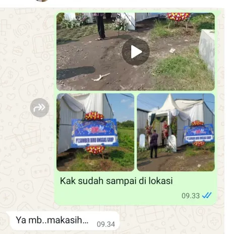 Pengiriman Karangan Bunga Mangga Besar