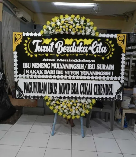 Papan Bunga Duka Mangga Besar