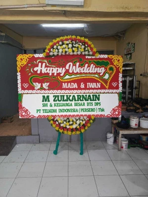 Papan Bunga di Mangga Besar