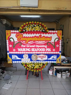 Papan Bunga di Mangga Besar