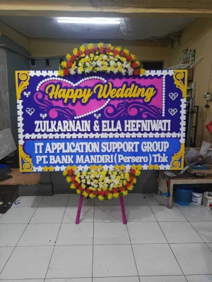 Papan Bunga di Mangga Besar